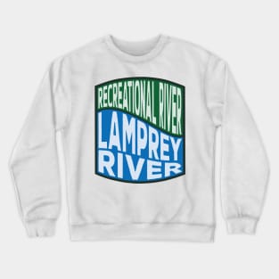 Lamprey River Recreational River Wave Crewneck Sweatshirt